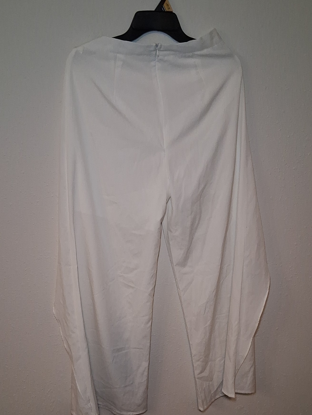 Wide Leg Pants with Ruffle Trim - Picture 11 of 15